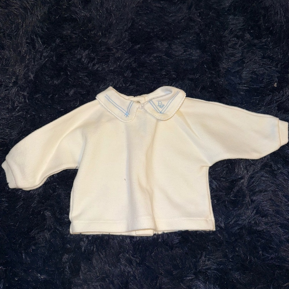 Baby white Long Sleeve Shirt